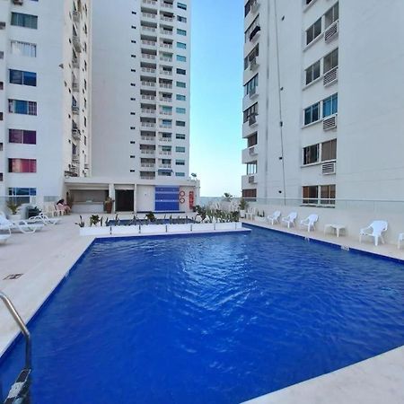 Apartamento 1804 Cartagena Bocagrande Hermosa Vista A 1 Cuadra De La Playa Appartement Buitenkant foto